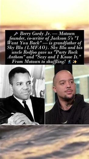Motown Founder Berry Gordy Jr Is Grandfather of LMFAO's Sky Blu #berrygordy #lmfao