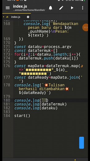Menambah Fitur Baru WH Bot di Termux
