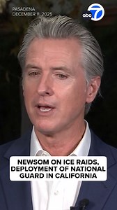 Governor Gavin Newsom spent Thursday in Pacific Palisades and Altadena meeting with fire victims and those helping in the rebuild. He spoke with Eyewitness News about a variety of topics, including the impact President Trump's immigration crackdown has had on those rebuilding efforts. https://abc7.la/3XSiXrP | ABC7