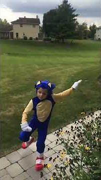 Sonic halloween costume part 2!