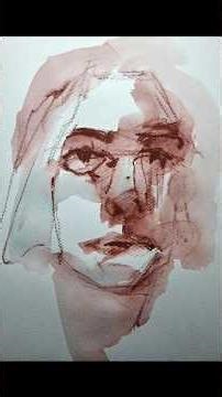 Micro Retrato Expresionista con ArtGraf (grafito acuarelable)