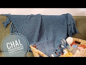 CHAL A CROCHET PARA PRINCIPIANTES |crochet fácil