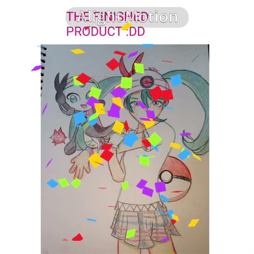 Hatsune miku project voltage art :D #hatsunemiku #alightmotion #ibispaintx