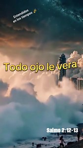 📖SALMO 2:10-12📖 Ahora, pues, oh reyes, sed prudentes; Admitid amonestación, jueces de la tierra. 11 Servid a Jehová con temor, Y alegraos con temblor. 12 Honrad al Hijo, para que no se enoje, y perezcáis en el camino; Pues se inflama de pronto su ira. <<Buscadme y vivireis. @ << Arrrepentios y convertios. Gloria a Cristo. Maranatha 🎺 | Ismael Ariza