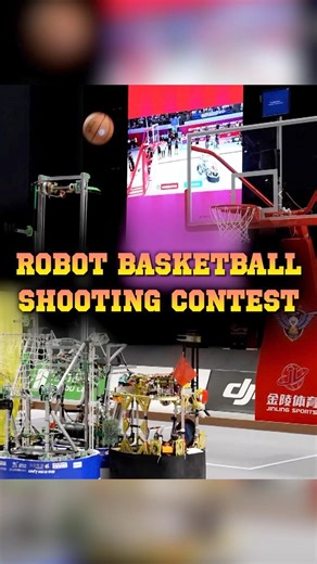 A robot basketball shooting contest drew over 3,000 students from 76 universities to compete in the high-tech showdown. #RobotBasketball #TechChina #Challenge | China Xinhua News