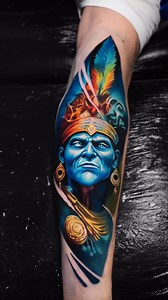 35K views · 1.6K reactions | With this piece we’ve started a full sleeve for Mateusz! #colourtattoo #sleeve #sleevesdesign #nativeamerican #realismtattoo #realistictattooartist #londontattoo | Gorsky Tattoos | Facebook