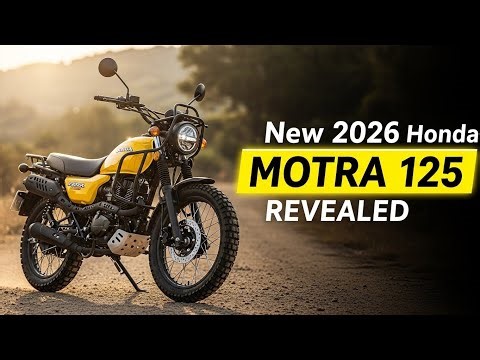 New 2026 Honda Motra 125 Revealed – The Rugged Mini Adventure Bike No One Expected!‼️🔥