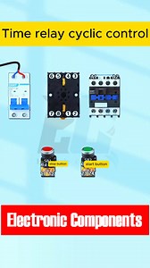 40K views · 553 reactions | Time relay cyclic control #fblifestyle | 퐄퐥퐞퐜퐭퐫퐨퐧퐢퐜 퐂퐨퐦퐩퐨퐧퐞퐧퐭퐬 | Facebook