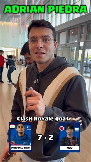Clash Royale GOAT: Mohamed Light o Mugi #clash #ClashRoyale | Drekzenn Hoffmann