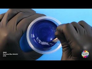 BMW Portimao Blue Metallic (C31) Touch Up Paint — OEM Formula Color Mixing