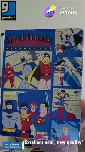 Goodwill DVD Grabs - Super Friends Vol. 2 #shorts #superfriends