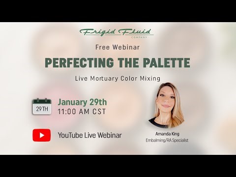 Perfecting the Palette: Live Mortuary Color Mixing