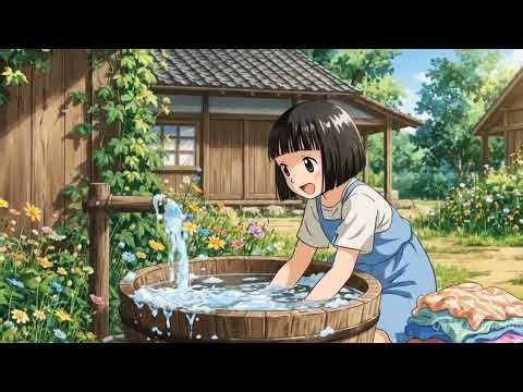 A Day in a Quiet Anime Life | Cozy Ghibli-Like Ambience, No Talking, Relaxing Daily Routine