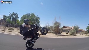 Fifty different motorcycle crashes and close calls condensed into a rapid-fire two-minute montage