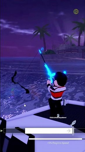 I Caught a RARE Electric Vortex Barracuda in Roblox Fisch ⚡