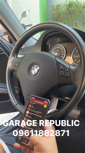 BMW E90 ANDROID HEAD UNIT INSTALLATION ‼️ #BMW #bmwheadunit | Garage Republic Philippines