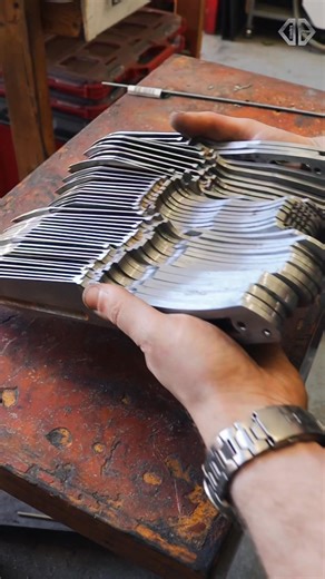 Wrapping up the week heat treating an absolutely mountain of 80crv2 steel blanks | DB Blades