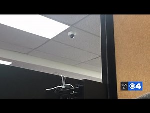Some concerned security camera at St. Peters clothing store captures customers in dressing rooms