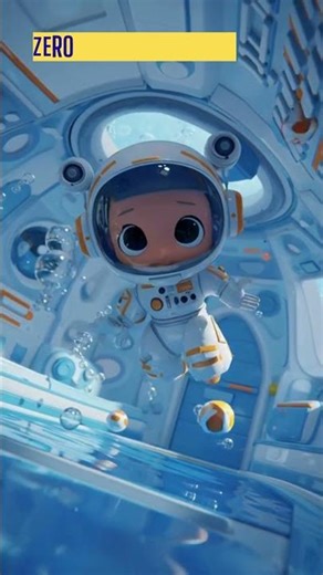 Astronauts Float in Space! #kidslearning #spacefactsforkids #kidsvideo #kidseducation