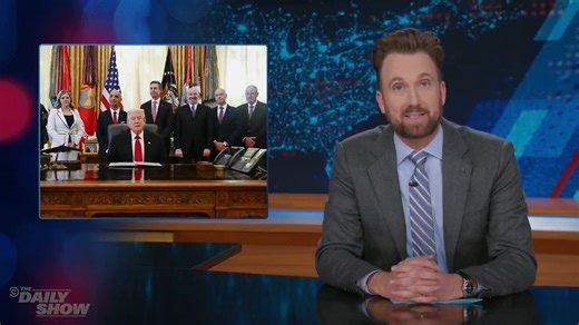 At a dramatic White House press conference, Americans got a cut on Ozempic prices, a new diet plan, and perhaps the greatest image of the Trump presidency | The Daily Show