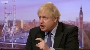 Boris Johnson and Andrew Marr in fiery clash over NHS