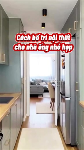 CÁCH BỐ TRÍ NỘI THẤT CHO NHÀ ỐNG NHỎ HẸP HANDYWOOD