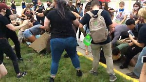 Video: Confrontation between police, protesters at Capitol as demonstrators are arrested