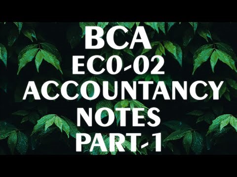 IGNOU BCA ECO 02 THEORY NOTES