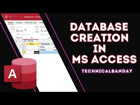 How to Create Database in MS Access | Step-by-Step Tutorial (Beginners)