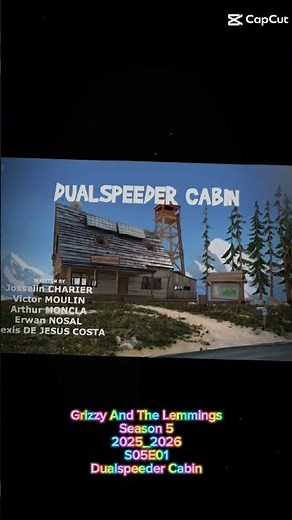 Grizzy And The Lemmings Season 5 S05E01 Welcome To DualSpeeder Cabin