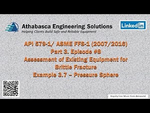 Part 03 Episode 08 API 579 FFS Level 2 Brittle Fracture