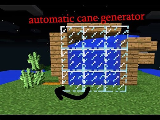 Minecraft: How to make a sugar cane farm (complex) 1.12.2