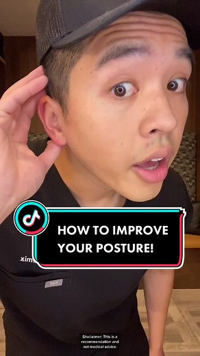 Perform this exercise DAILY to improve your overall posture. FOLLOW FOR MORE PRO TIPS. #Chiropractor #learnontiktok #posture #posturecheck
