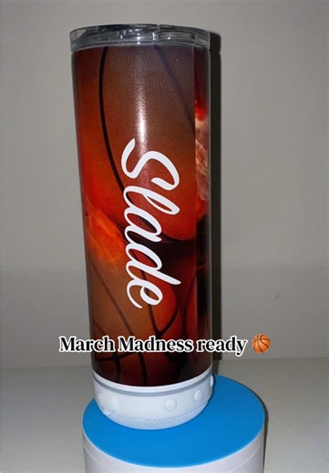 Swish! As March Madness gets underway it’s time to choose your teams. 🏀 Can you pick a perfect bracket this year? 🤩 Link in bio to grab your tumbler, so you can use it while watching the games. 🥤 #basketball #marchmadness #bigdance #ncaatournament #brackets