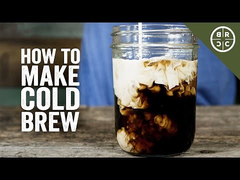 How To Make Cold Brew Coffee