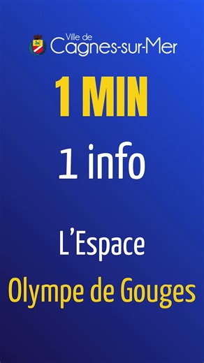🎥 [REPORTAGE 1 MIN / 1 INFO] À Cagnes-sur-Mer, un nouveau lieu d’écoute et de soutien vient d’ouvrir ses portes : l’Espace Olympe de Gouges, labellisé Maison Régionale des Femmes. 🤝 Un espace unique dans l’ouest du département, dédié à l’accueil et à l’accompagnement des victimes de violences conjugales et intrafamiliales. 🔗 Découvrez le reportage complet ⬇️ #CagnesSurMer #Solidarité #Égalité #MaisonDesFemmes | Ville de Cagnes-sur-Mer