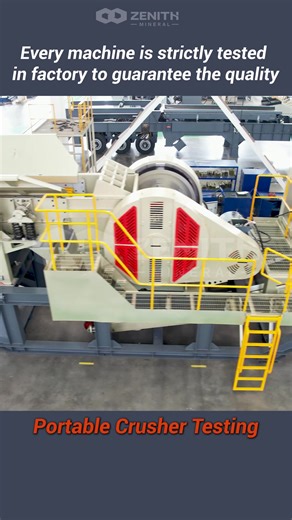 ZENITH Factory Crushing Equipment Test Run At ZENITH Factory, each machine is strictly tested to guarantee the quality. ZENITH welcomes your inquiry. Online: wa.me/8613681824362 More info: https://www.zenithcrusher.com/?sns&seo1=cy0923 #stonecrusher #rockcrusher #miningequipment #constructionequipment #riverpebble #manufacturedsand #portablecrusher #machinetest | Shanghai Zenith Mineral Co., Ltd.