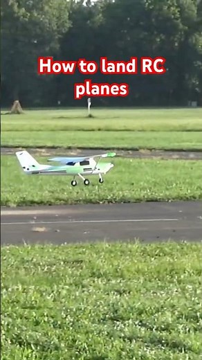 How to land RC Plane video intro