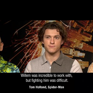 6.8K views · 107 reactions | Who did Tom Holland say was his favorite/toughest villain to fight in #SpiderManNoWayHome? Watch to find out  | Cinemark | Facebook