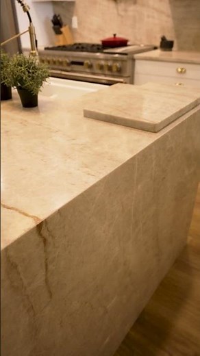 Taj Mahal Quartzite Kitchen Reveal | Granite For You Masterpiece