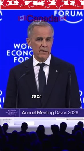 Canada, Prime Minister Mark Carney speaks at Davos in a remarkable ending #fyp #usa🇺🇸 #canada🇨🇦 #proudcanadian🇨🇦 #tiktokcanada🇨🇦