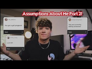 ASSUMPTIONS ABOUT ME PT 2! | Connor Finnerty