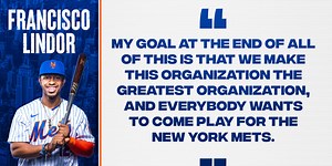 '341 million reasons' Lindor will give his all