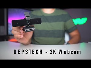 2K Web Cam with Privacy Cover - DEPSTECH