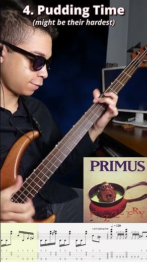 The HARDEST Primus SLAP BASSLINES!! (Part 2)