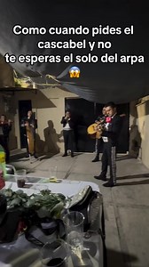 Cómo cuando pides el cascabel y no te esperas el solo del arpa 😱👌 | Lo Mejor de la música de Mariachi