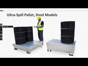 UltraTech Product Training - Steel Spill Pallet