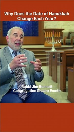 Why Does the Date of Hanukkah Change Each Year? #tellinghistory #hanukkah #chanukah