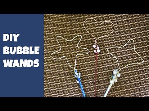 DIY Bubble Wands