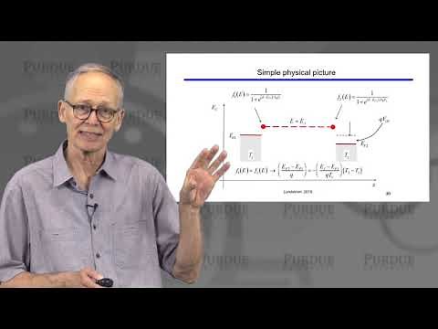 Introduction to Thermoelectricity L1.3: Theory - Seebeck Coefficient